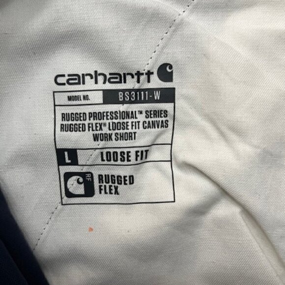 Carhartt Women's Rugged Professional Series Rugged Flex Loose Fit Canvas Short - Picture 6 of 6